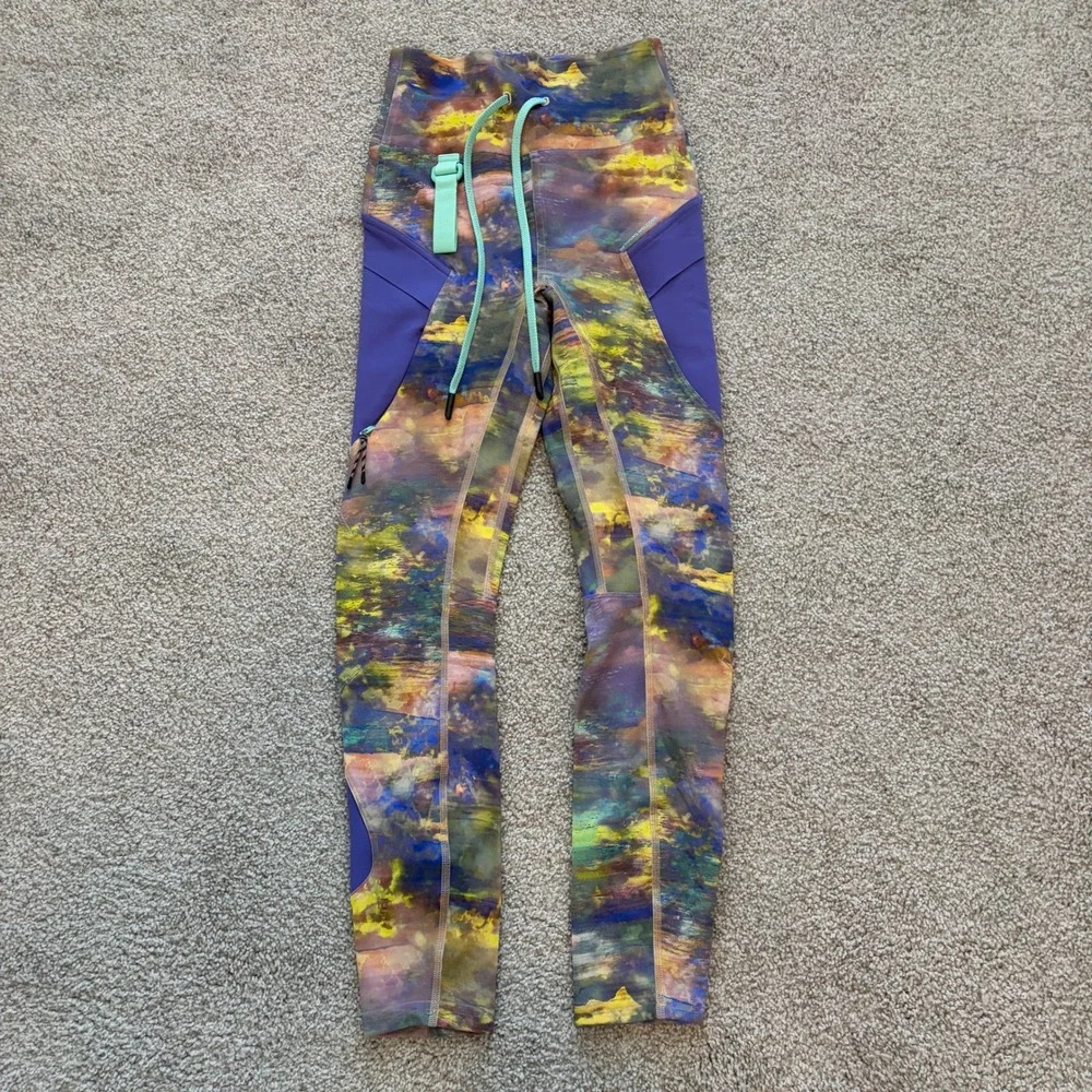 Lululemon Cargo Super High Rise Hiking Tight Womens 2 Altered Nature Gorpcore - Picture 1 of 11